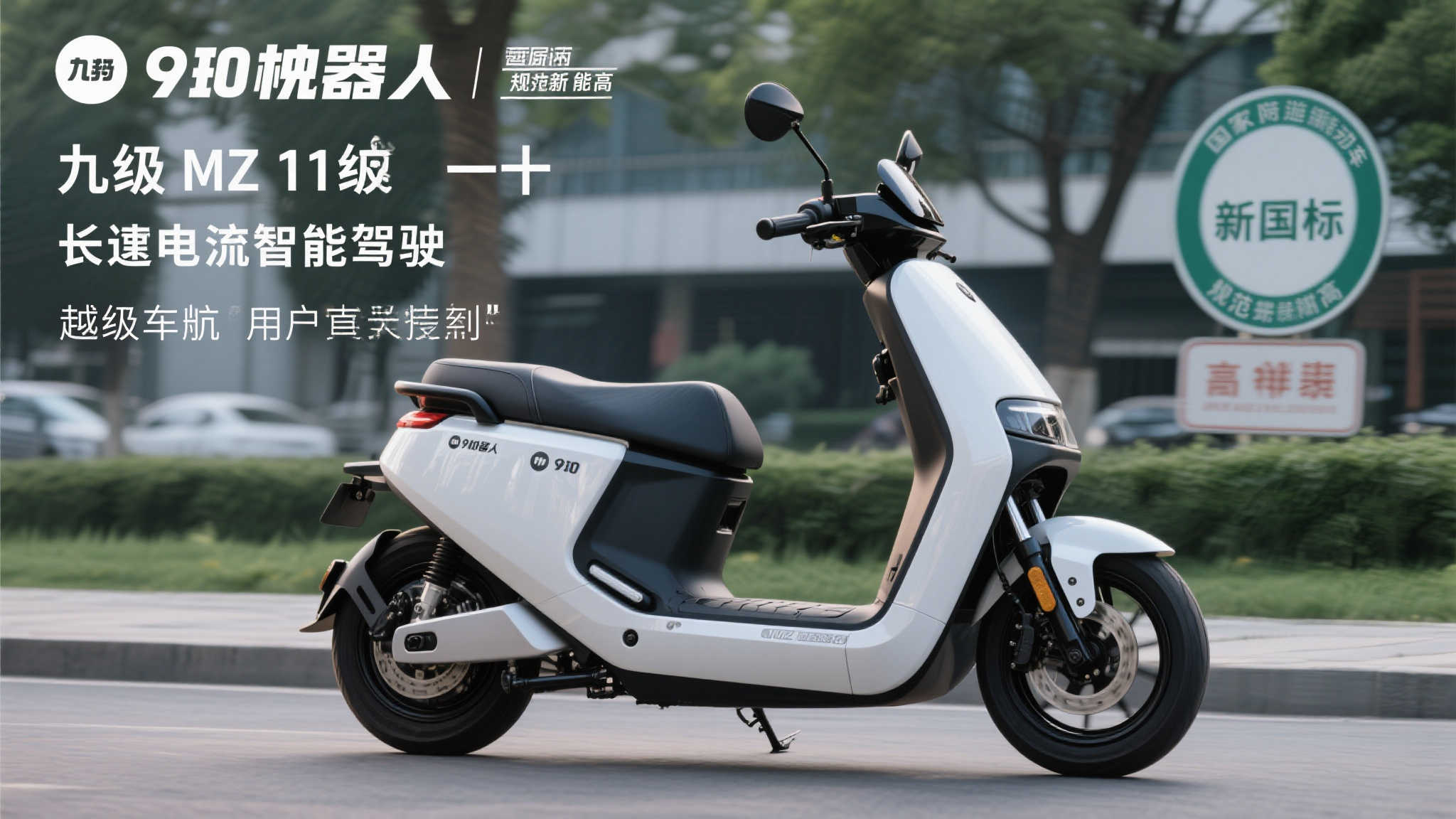 九号电动Mz 110:智驾领航,新国标电自续航新巅峰 九号电动Mz 110:智驾领航,新国标电自续航新巅峰